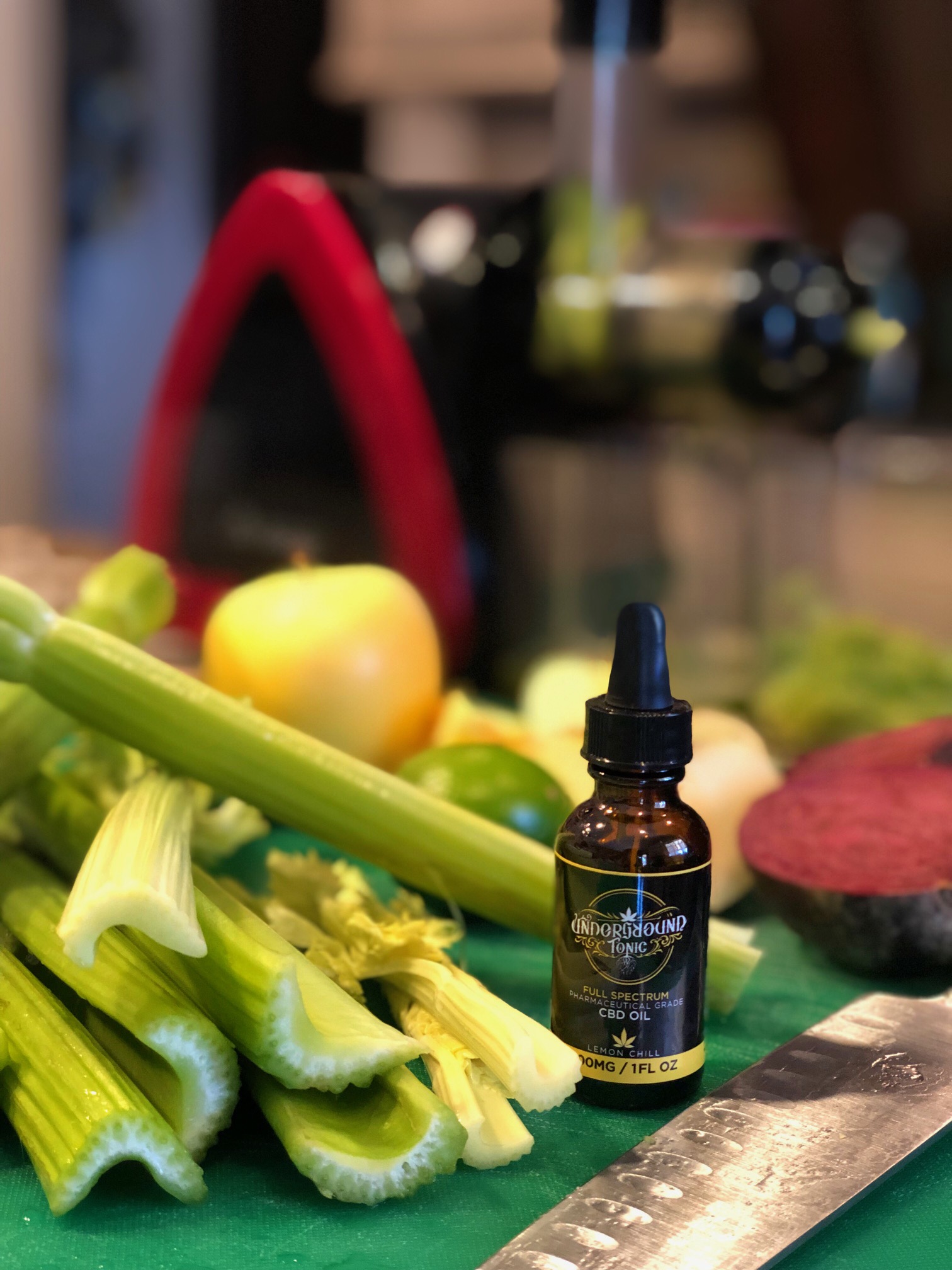 Underground Tonic's CBD Celery Juice Recipe