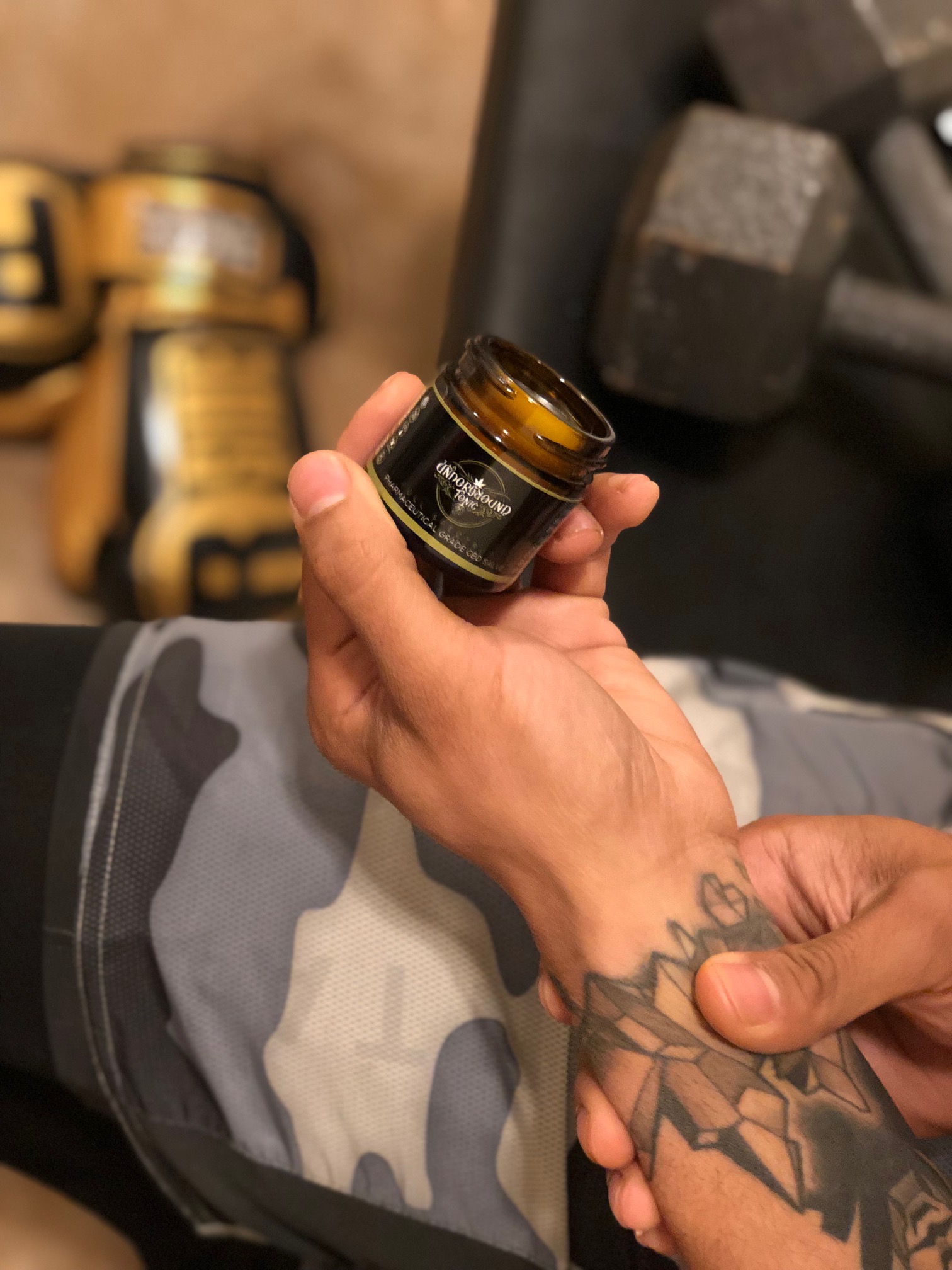 Underground Tonic's cbd salve for joint pain relief