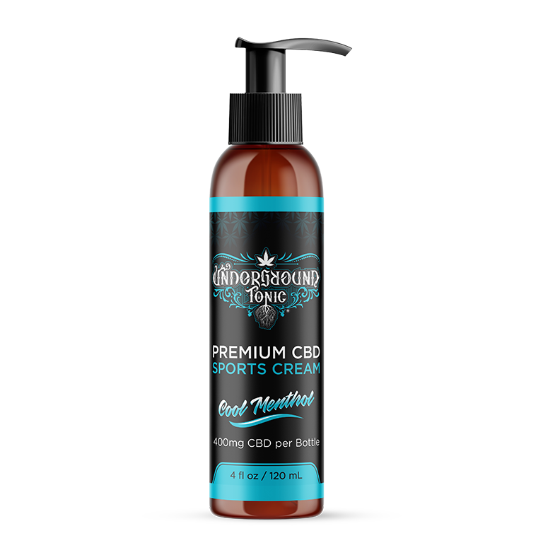 Underground Tonic Premium CBD Sports Cream CBD Sports Cream